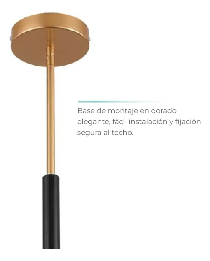 Lámpara Colgante Spider 5 Luces E14